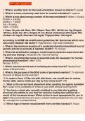 CPT exam questions 1. What is another term for the body orientation known as inferior?: caudal 2. What is a more commonly used term for cranial orientation?: superior 3. Which is true about energy content of the macronutrients?: Water = 0 kcal/g Protein =