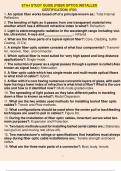 TA-I Study Guide (Fiber Optics Installer Certification) (FOI) 1. An optical fiber works based off of a principle known as;: Total Internal Reflection. 2. The bending of light as it passes from one transparent material into another which has a different re