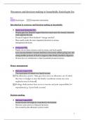 Summary of Families and Households - Resources and Decision-making in families and households (AS, A-level, and GCSE)