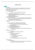 NURSING MISC -Geriatrics Exam 4 Study Guide