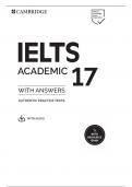 Cambridge IELTS 17 Academic Student's Book with Answers