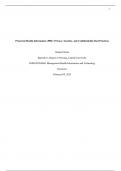 Protected Health Information (PHI): Privacy, Security, and Confidentiality Best Practices,, NURS-FPX4040 (A+ Graded latest assessment)  Management Health Information and Technology