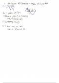 Notes on Derivatives and Shapes of Curves