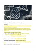 Chapter 20 - Patterns of Genetic Inheritance Part 1