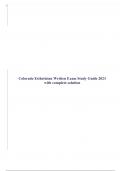 Colorado Esthetician Written Exam Study Guide 2023 with complete solution