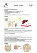 Samenvatting - Biologie 'Thema 3' GO! Onderwijs