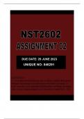 NST2602 ASSIGNMENT 2 2023