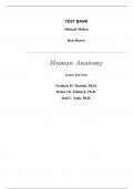 Human Anatomy, 9e Frederic Martini Michael Timmons, Robert Tallitsch (Instructor Manual with Test Bank)	