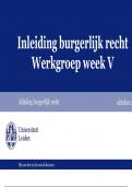 Ondersteuningssheets week 5 