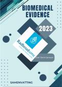 Samenvatting Research Q8 Biomedical Evidence 2023