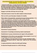 Child/Adolescent Psychiatric-Mental Health Clinical Nurse Specialist-ANCC REVIEW 1. Several months ago, a 12-year-old male client was involved in an exploitative homosexual relationship with an older adolescent. Now in therapy, the client expresses feelin