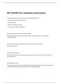 RFC FA0180 Test 1 Questions And Answers.