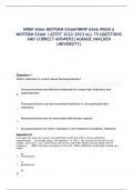 NRNP 6566 MIDTERM EXAM/NRNP 6566 WEEK 6  MIDTERM EXAM LATEST 2022-2023 ALL 75 QUESTIONS  AND CORRECT ANSWERS|AGRADE (WALDEN  UNIVERSITY