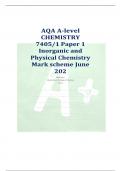 2024 AQA AS BIOLOGY 7401/1 Paper 1 Question Paper & Mark scheme (Merged) June 2023 VERIFIED / Biology AQA AS level 7401/1 Paper 1 