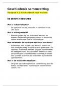 Geschiedenis samenvatting H4