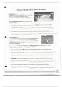 Student Exploration: River Erosion Gizmo Answer Key