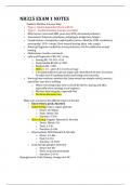 NR 325 EXAM 1 NOTES | Diabetes Mellitus Concept Map • Type 1- Insulin dependent (born with it) • Type 2 – Insulin Resistant (can be reversible)