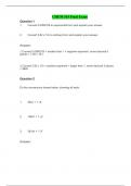 CHEM 103 Final Exam (Latest-2023)/ CHEM103 Final Exam / CHEM 103 General Chemistry Final Exam/ CHEM103 General Chemistry Final Exam: Portage Learning |100% Verified and Correct Q & A|