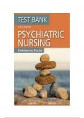 TEST BANK - PSYCHIATRIC NURSING CONTEMPORARY PRACTICE 6TH EDITION BY BOYD