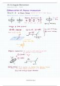 Physics 1: Angular Momentum