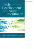 Role Development for the Nurse Practitioner 