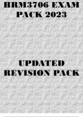 HRM3706 EXAM PACK 2023