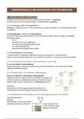 Biogenie: thema 1 - chromosomale mechanismen van overerving