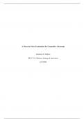 Analysis of three Companies' use of Mission and Vision statements in gaining Competitive Advantage