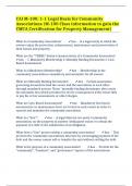 CAI M-100: 1-1 Legal Basis for Community Associations (M-100 Class information to gain the CMCA Certification for Property Management)