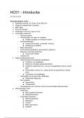 Orgaanoverschrijdende Aandoeningen (OA) Hoorcollege Aantekeningen (2022/2023)
