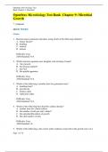 OpenStax Microbiology Test Bank Chapter 9: Microbial Growth