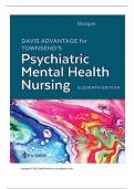 Test Bank - for Davis Advantage for Townsend's Psychiatric Mental Health Nursing, 11th Edition Eleventh Edition by Karyn I. Morgan, All Chapters | Complete Guide A+