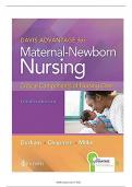 Test Bank: Maternal-Newborn Nursing: The Critical Components of Nursing Care, 4th Edition, Roberta Durham, Linda Chapman