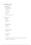 SAT English Notes - Grammar + Language