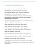 Immunology Final Exam Study Guide