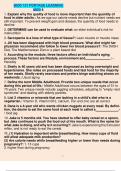 biod 121 portage learning mod 6 1. Explain why the quality of food is more important than the quantity of food in older adults.: As we age our calorie needs decline but nutrient needs are still important. To prevent weight gain and disease, the quantity o