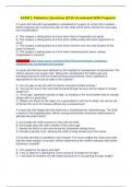 EXAM 1: Pediatrics Questions (ETSU Accelerated BSN Program)