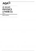 AQA A-level PHYSICS (74082) Paper 2.