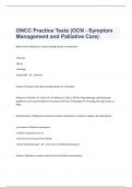 ONCC Practice Test Questions With Answers