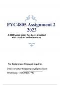 PYC4805 Assignment 2 2023