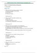 OpenStax Microbiology Test Bank Chapter 15: Microbial Mechanisms of Pathogenicity | Complete & Graded A+