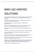 Exam (elaborations) NRES 102 