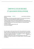 AHIP Final EXAM 2023/2024