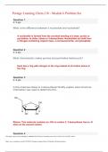 Portage Learning Chem 210 - Module 6 Problem Set