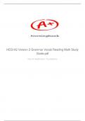 Hesi a2 version-2-grammar-vocab-reading-math-study-guide