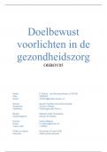 Doelbewust voorlichten in de gezondheidszorg OHBOV05