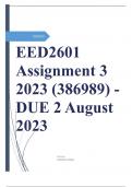 EED2601 Assignment 3 2023 (386989) - DUE 2 August 2023