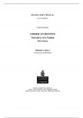 Take Control of Your Academic Journey with [American Destiny Narrative of a Nation, Concise Edition, Volume 2 (since 1865),Carnes,3e] Solutions Manual: Conquer Challenges and Achieve Greatness!