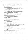 study guide exam 5