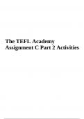 TEFL Academy Level 5 - Assignment A (Text 3 – Upper intermediate) | THE TEFL ACADEMY - ASSIGNMENT C, AUTHENTIC TEXT | The TEFL Academy Assignment C Part 2 Activities | THE TEFL ACADEMY 2023 -ASSIGNMENT B, LESSON PLAN AND PARAGRAPH & TEFL Academy - Assignm